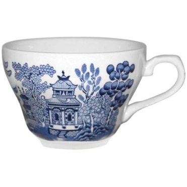 Blue Willow 7oz (19.8cl) Georgian Tea Cup Vintage Print (Box Of 12)