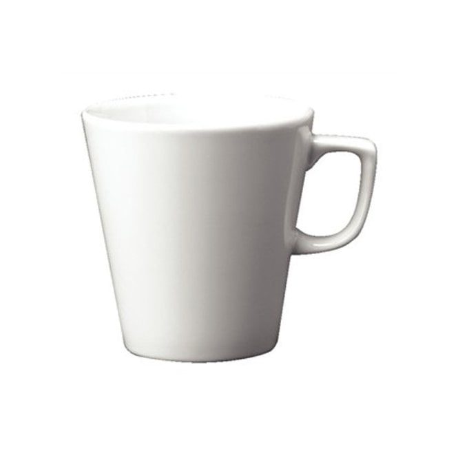 Churchill China Cafe Latte Mug White 340ml / 12oz (Box Of 12)
