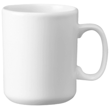 Canteen Mug 284ml / 10oz White Churchill (Box Of 36)