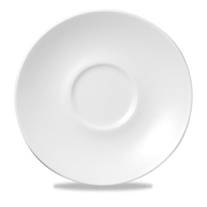 Churchill China Cappuccino Saucer Churchill Whiteware (Box Of 24)