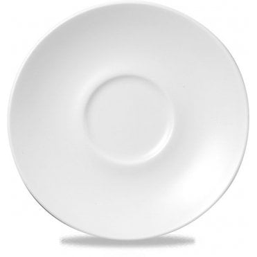 Cappuccino Saucer Churchill Whiteware (Box Of 24)