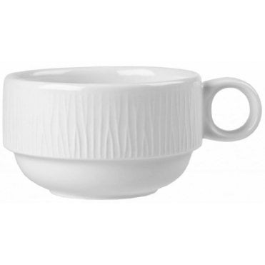 Churchill Bamboo Stacking Cup 28cl, 10oz (Box Of 12)