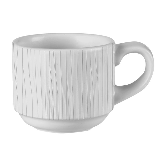 Churchill China Churchill Bamboo Stacking Cup 9cl, 3oz (Box Of 12)
