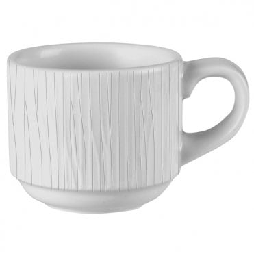 Churchill Bamboo Stacking Cup 9cl, 3oz (Box Of 12)
