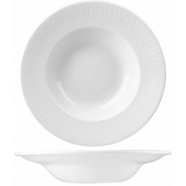 Churchill Bamboo Wide Rimmed Bowl 24cm, 9.5" / 28.4cl, 10oz (Box Of 12)