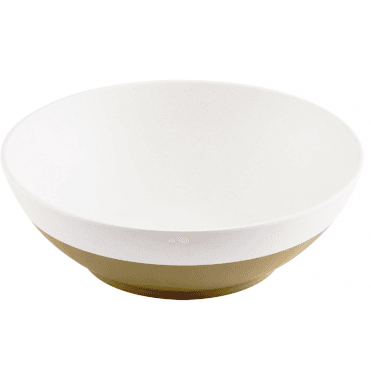 Churchill Emerge Helsinki White Melamine Deep Bowl 36cm/14.17" 7.1L/250oz (Pack of 2)