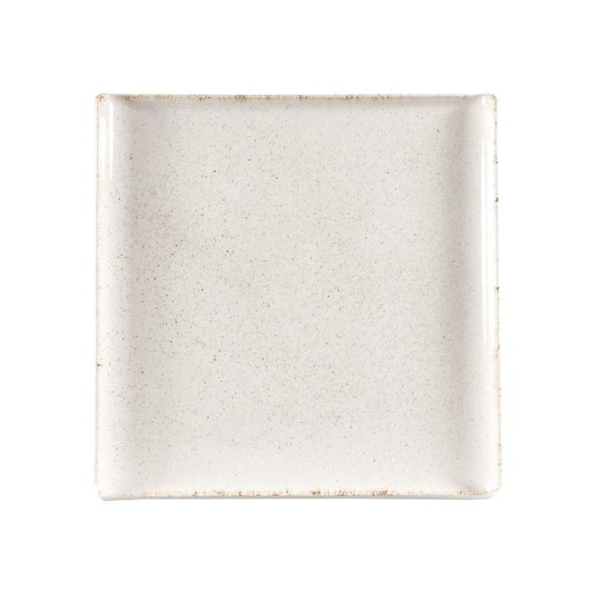 Churchill China Churchill Stonecast Hints Barley White Square Buffet Tray 30.3 x 30.3cm/11.88 x 11.88