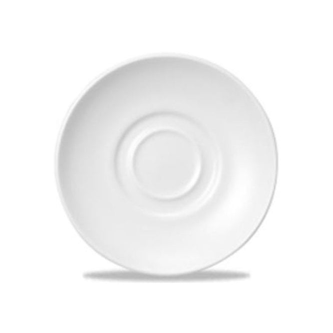 Churchill China Coffee Saucer Maple White Churchill 12.7cm/5