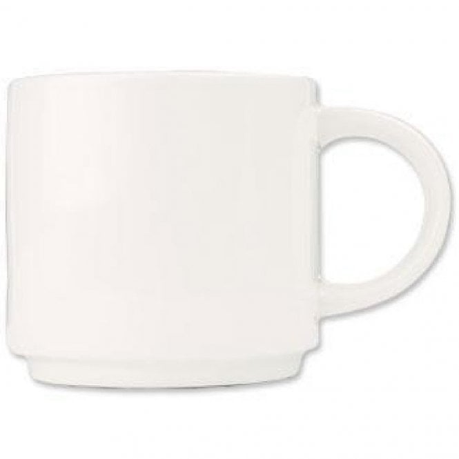 Churchill China Compact 10oz (28.4cl) Stacking Breakfast Cup Churchill (Box Of 12)