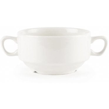 Consomme Bowl (With Handles) 11.5cm 4.5" 40cl 14oz (Box Of 24)