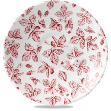 Cranberry Bramble 14.1cm (5.5") Georgian Saucer Vintage Print (Box Of 12)