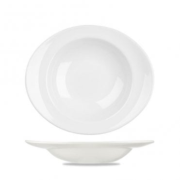 Equation 31x26.5cm/12.5x10.5" - Oval Pasta Plate Churchill (Box Of 12)