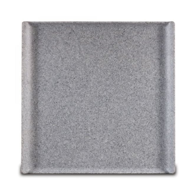 Churchill China Granite Melamine Square Buffet Tray 30.3cm X 30.3cm / 11.88