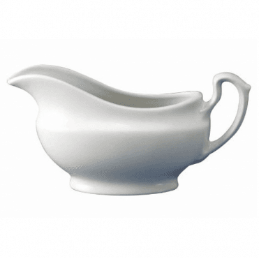 Gravy Boat 13oz/370ml White Churchill (Box Of 4)