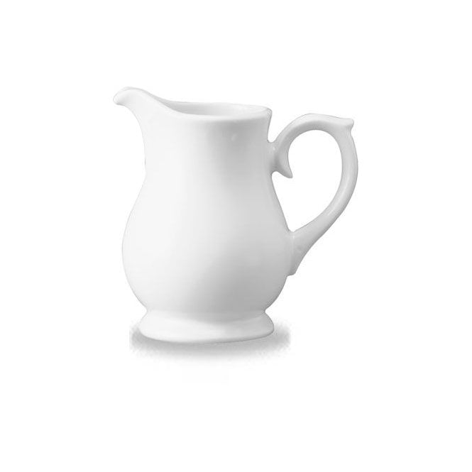 Churchill China Jug 5oz/145ml White Churchill Sandringham (Box Of 4)