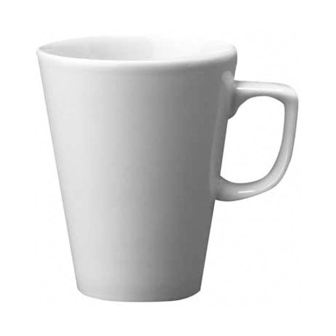 Churchill China Latte Cafe Cup White 22.4cl / 8oz (Box Of 24)