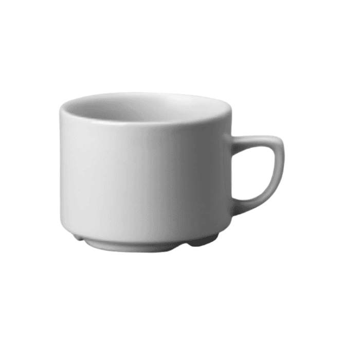 Churchill China Maple Breakfast Cup 10oz (28cl) White (Box Of 12)