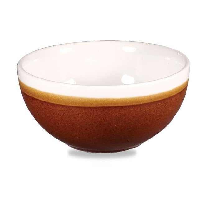 Churchill China Monochrome Bowl Cinnamon Brown 13.2 X 6.3cm / 5.13