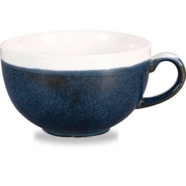 Monochrome Cappuccino Cup Sapphire Blue 22.7cl 8oz (Box Of 12)