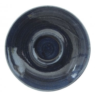 Monochrome Saucer Mist Blue 11.8cm 4.5" (Box Of 12)