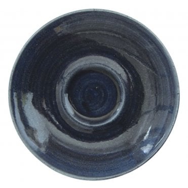 Monochrome Saucer Mist Blue 15.6cm 6.25" (Box Of 12)