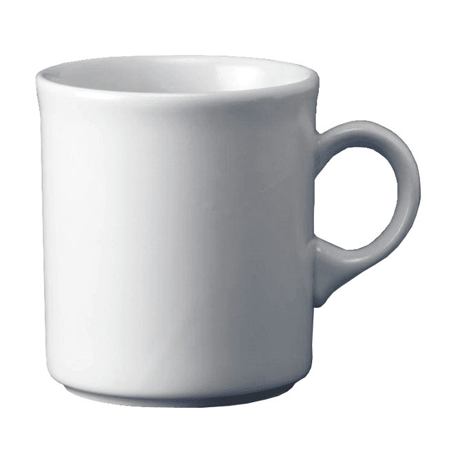 Churchill China Nova Mug 227ml / 8oz White Churchill (Box Of 12)