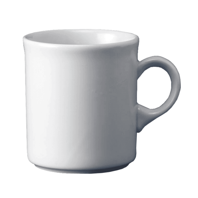 Churchill China Nova Mug 284ml / 10oz White Churchill (Box Of 12)