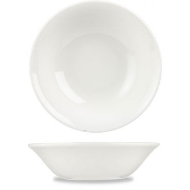 Oatmeal Bowl 6" / 15cm White Churchill (Box Of 24)