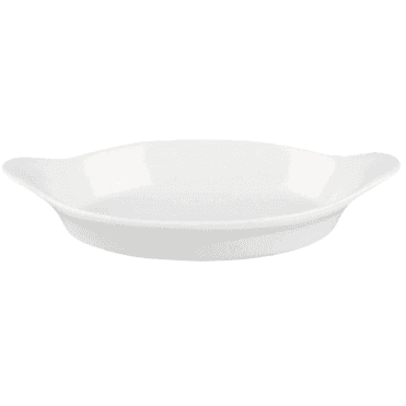 Oval Eared Dish 35x19cm/13.75x7.5" Whiteware (Box Of 12)