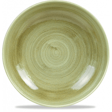 Patina Coupe Bowl 18.2cm (7.25") Burnished Green (Box Of 12)
