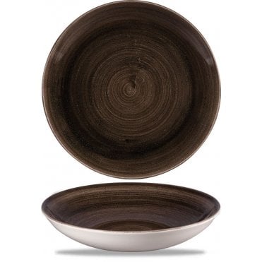 Patina Coupe Bowl 24.8cm (9.75") Iron Black (Box Of 12)