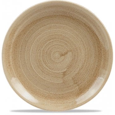 Patina Coupe Plate 16.5cm (6.5") Antique Taupe (Box Of 12)