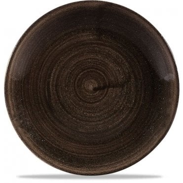 Patina Coupe Plate 16.5cm (6.5") Iron Black (Box Of 12)