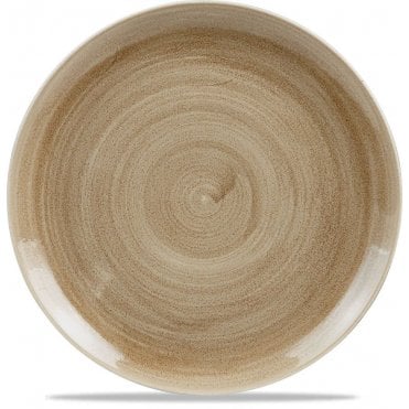 Patina Coupe Plate 32.4cm (12.75") Antique Taupe (Box Of 12)