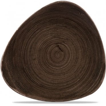 Patina Triangle Plate 22.9cm (9") Iron Black (Box Of 12)