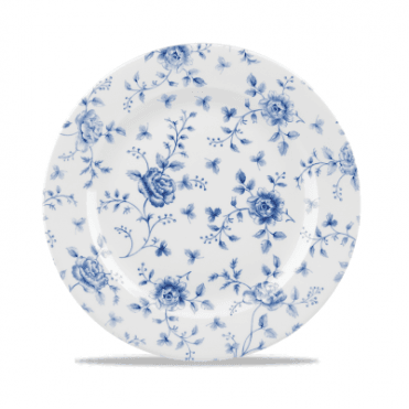 Prague Rose Chintz 27.6cm (10.75") Plate Vintage Print (Box Of 6)