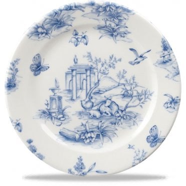 Prague Toile 17cm (6.5") Plate Vintage Print (Box Of 6)