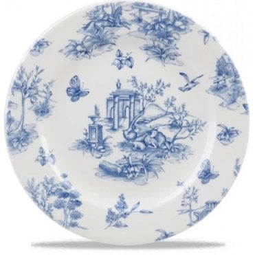 Prague Toile 21cm (8.25") Plate Vintage Print (Box Of 6)