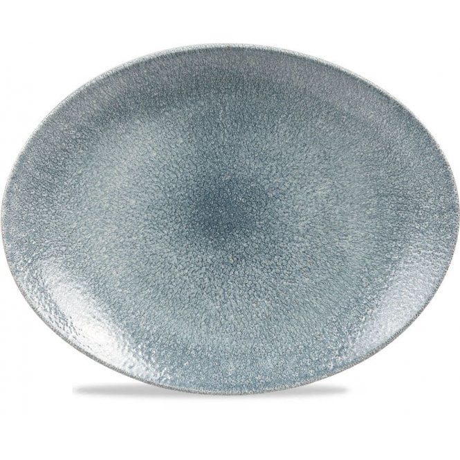 Churchill China Raku Oval Coupe Plate 27 X 22.9cm / 10.5