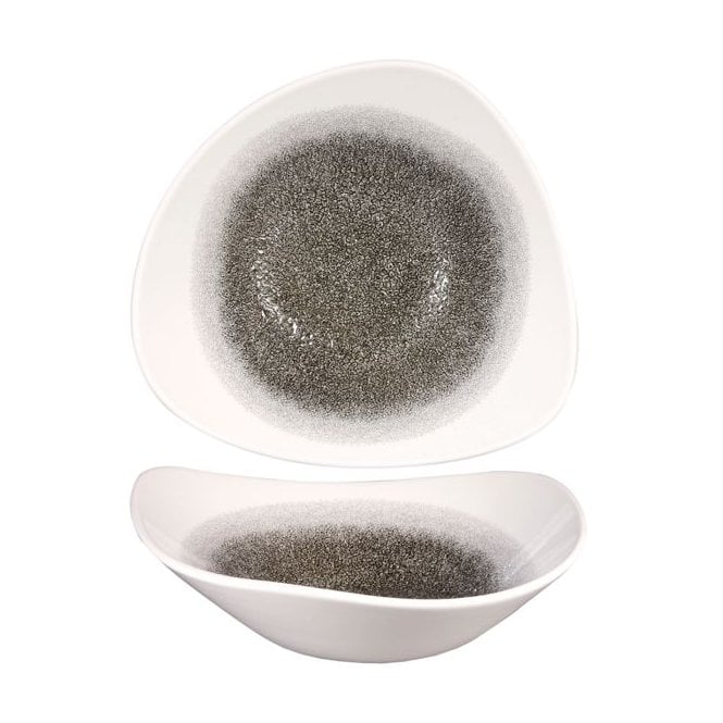Churchill China Raku Triangle Bowl 23.5cm (9.25