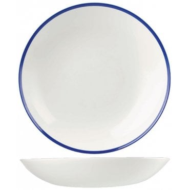 Retro Blue 24.8cm/9.5" (113.6cl) Coupe Bowl (Box Of 12)