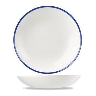 Retro Blue 31cm (240cl) Coupe Bowl (Box Of 6)