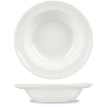 Rimmed Fruit 6" / 15cm White Churchill (Box Of 24)