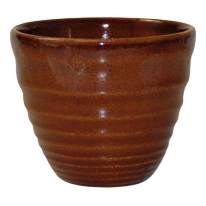 Churchill China Ripple Cinnamon Chip Mug 9.5cm / 3.8