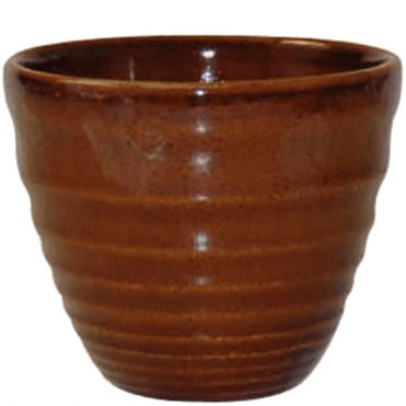 Ripple Cinnamon Dip Pot 7cm/2.5" - 4oz/114ml (Box Of 12)