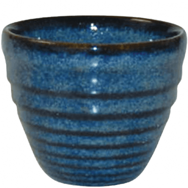 Ripple Sapphire Dip Pot 4oz (11.4cl) 70x62mm (Box Of 12)