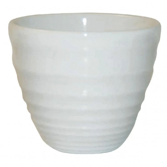 Churchill China Ripple White Chip Mug 9.8cm / 4
