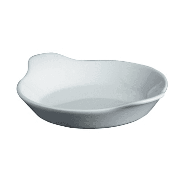 Round Eared Dish 14cm/5.75" Whiteware (Box Of 12)