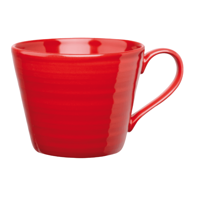 Churchill China Rustics 12oz (35.5cl) Red Snug Mug (Box Of 6)