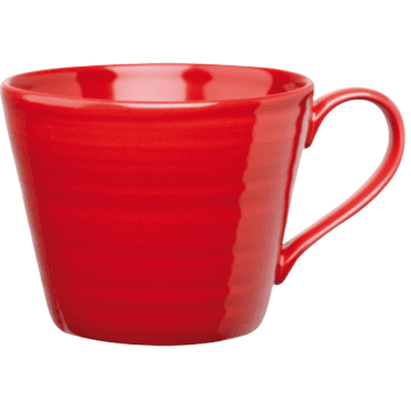 Rustics 12oz (35.5cl) Red Snug Mug (Box Of 6)